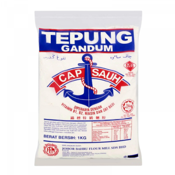 CAP SAUH TEPUNG GANDUM 1KG