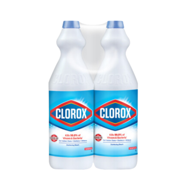 CLOROX BLEACH 1L*2 ORIGINAL