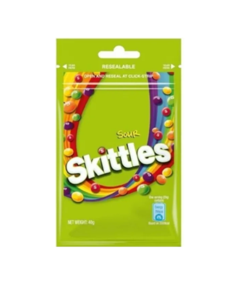 SKITTLES 40G SOUR 