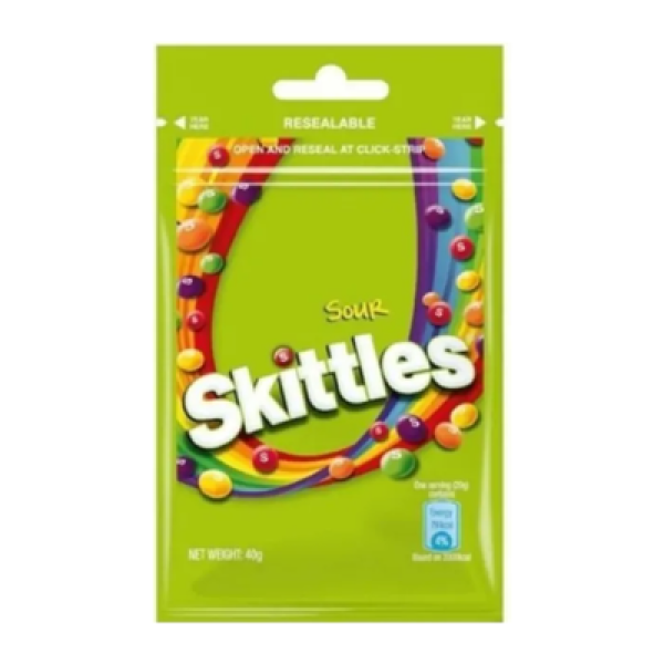SKITTLES 40G SOUR 