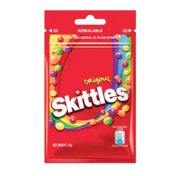 SKITTLES 45G ORIGINAL 