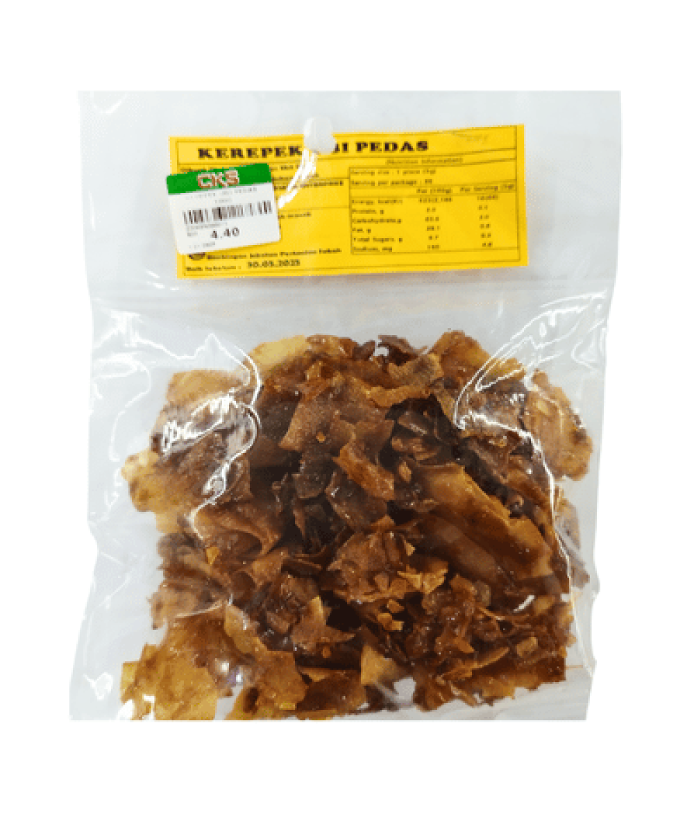 KEREPEK UBI PEDAS 100G