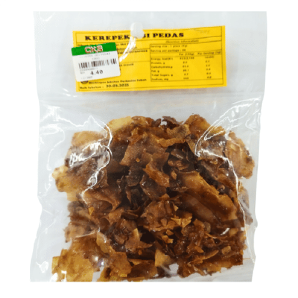 KEREPEK UBI PEDAS 100G