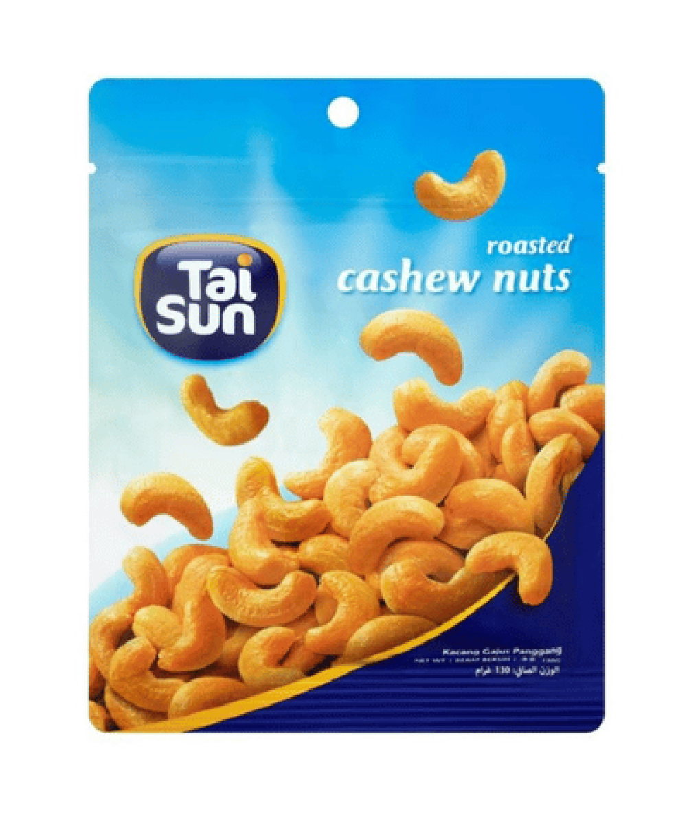 TAI SUN ROASTED CASHEW NUTS 130G