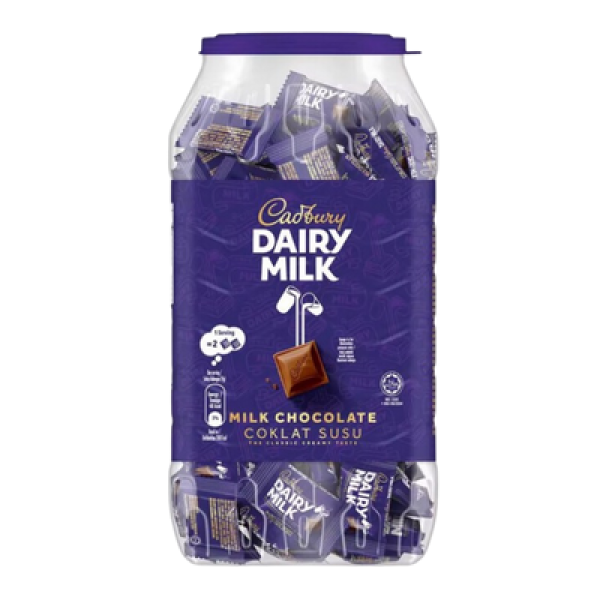 CADBURY DAIRY MILK 405G MILK CHOCOLATE NEAP (JAR)