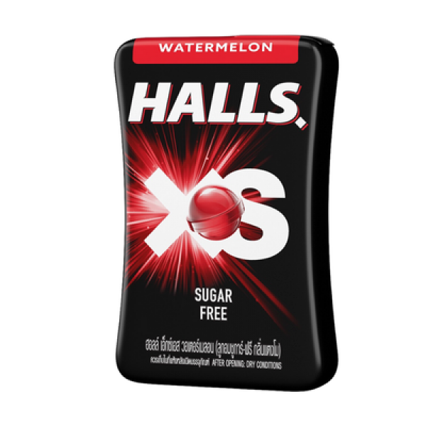 HALLS XS CANDY 15G WATERMELON  (###)
