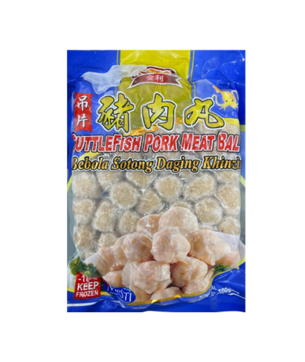 GL CUTTLEFISH PORK MEATBALL 500G