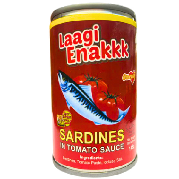 LAAGI ENAKKK SARDINE IN TOMATO SAUCE 145G