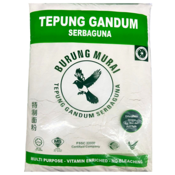 GREEN BURUNG MURAI TEPUNG GANDUM 850G