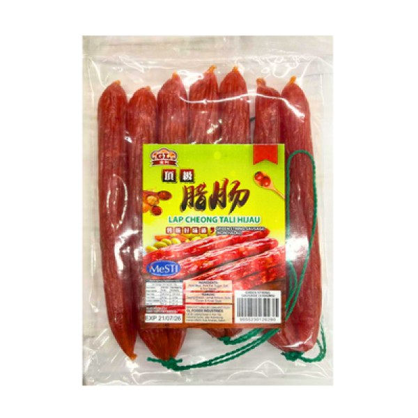 GL CHINESE SAUSAGE 350G GREEN STRING