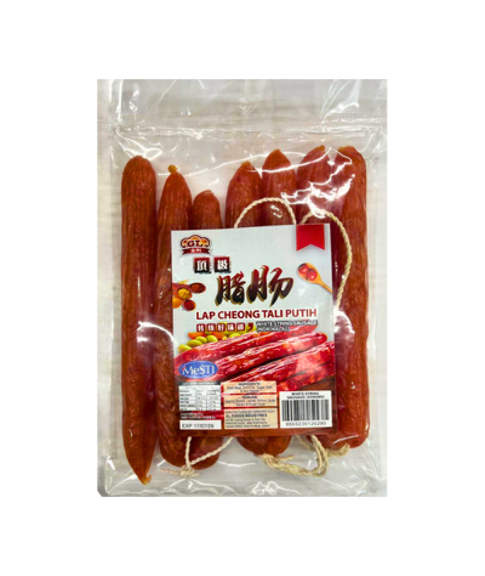 GL PREMIUM CHINESE SAUSAGE 350G WHITE STRING