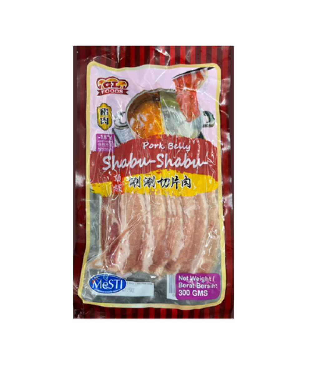 GL PORK BELLY SHABU-SHABU 300G