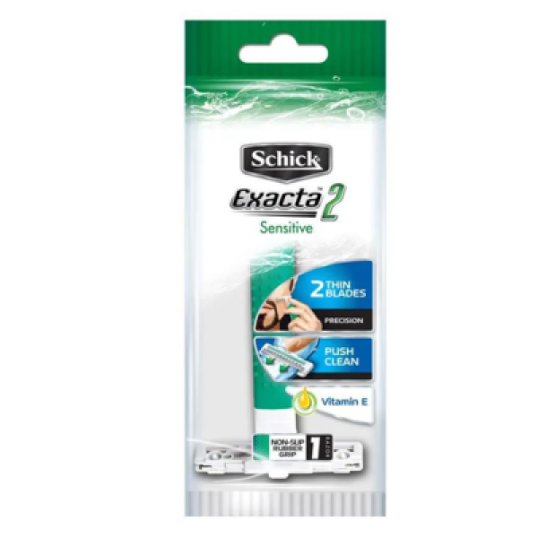 SCHICK EXACTA 2 SENSITIVE 1'S