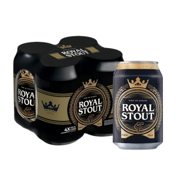 ROYAL STOUT 320ML*4 (CAN)