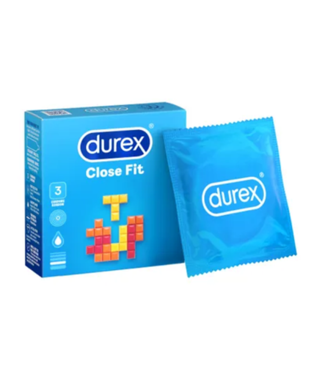DUREX CLOSE FIT 3'S