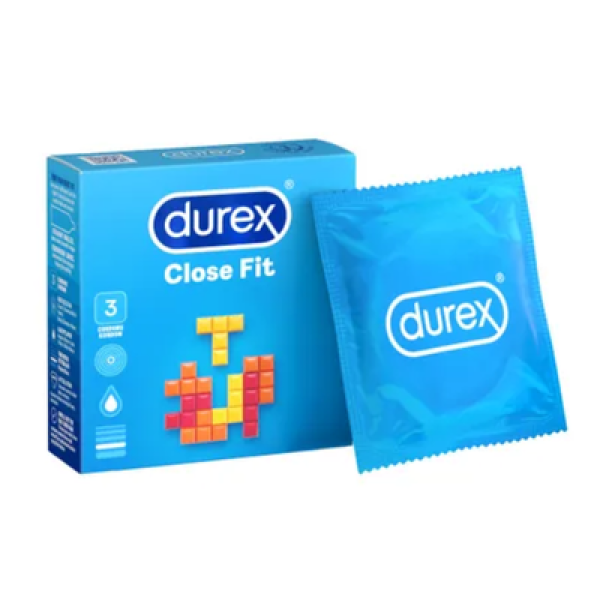 DUREX CLOSE FIT 3'S