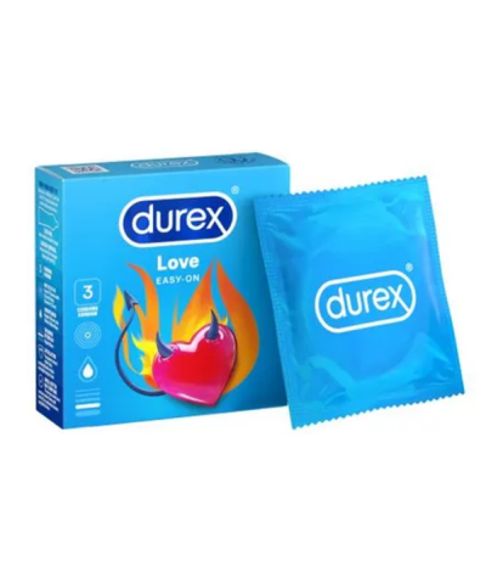 DUREX LOVE CONDOMS 3'S