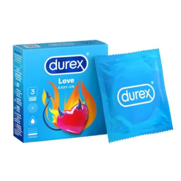 DUREX LOVE CONDOMS 3'S