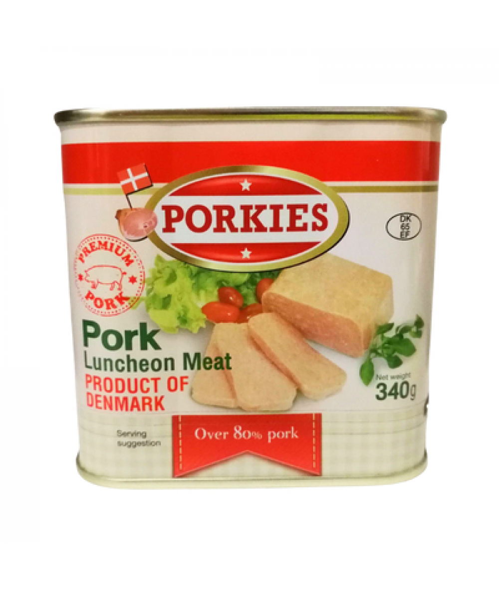 PORKIES PORK LUNCHEON MEAT 340G(###)