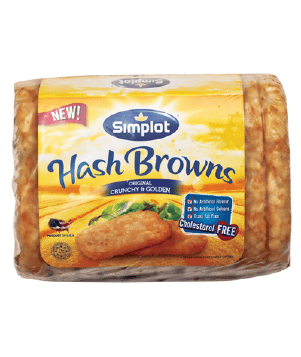 SIMPLOT HASH BROWN 640G 