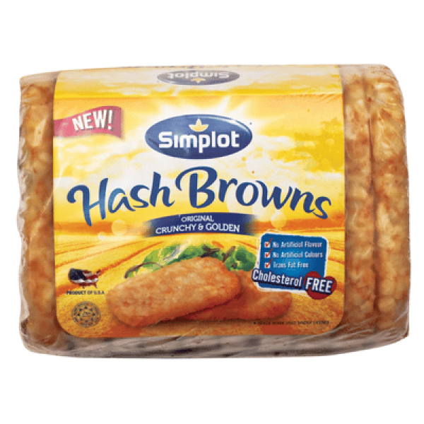 SIMPLOT HASH BROWN 640G 
