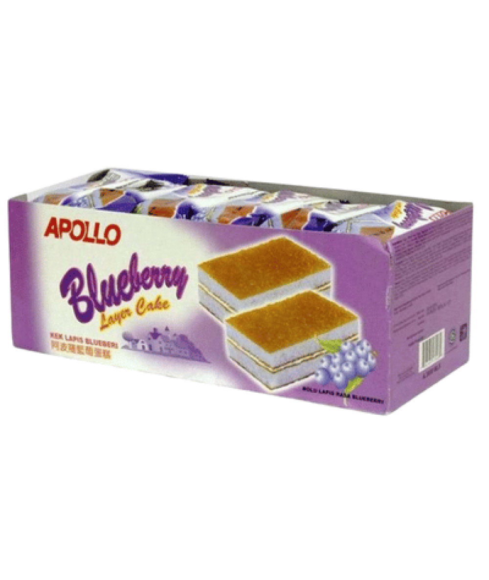 APOLLO LAYER CAKE 18G*24 BLURBERRY