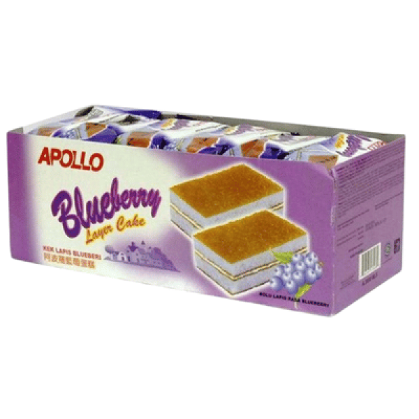 APOLLO LAYER CAKE 18G*24 BLURBERRY