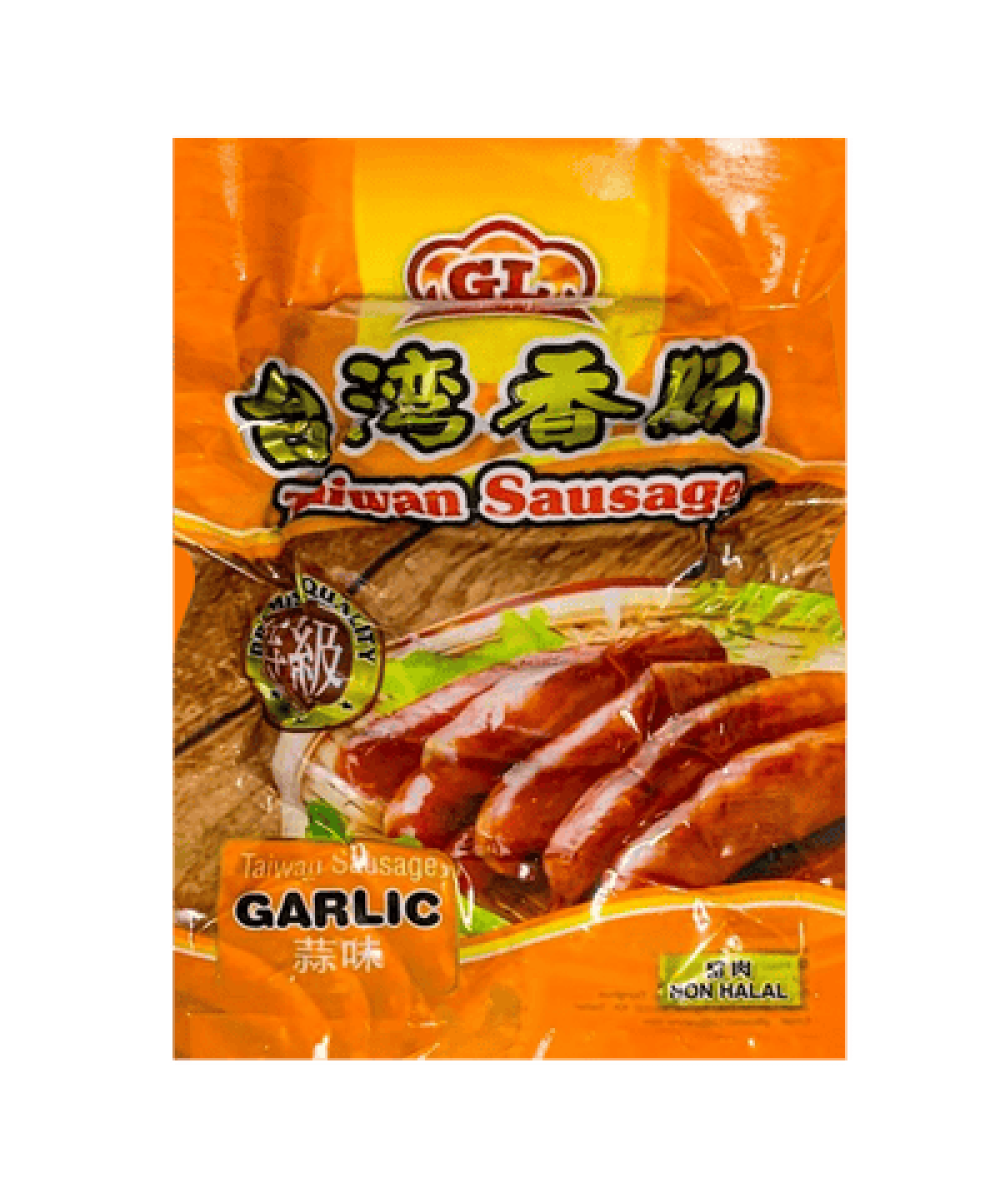 GL TAIWAN SAUSAGE 250G GARLIC