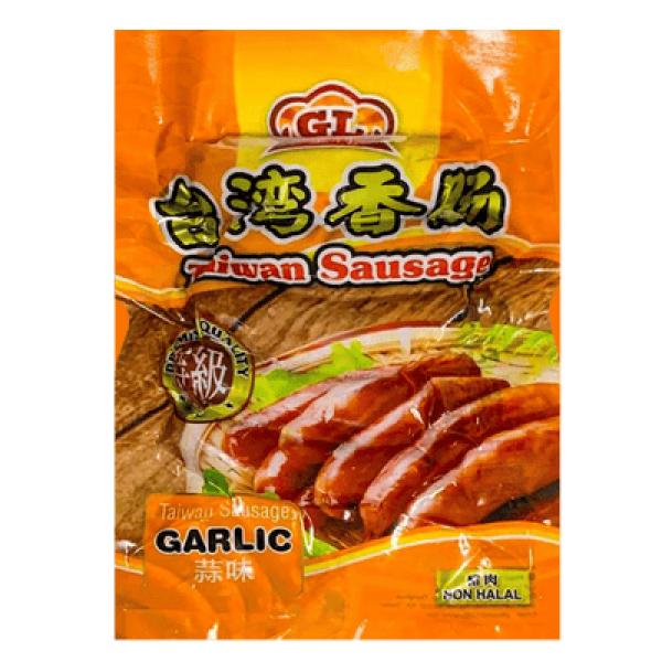 GL TAIWAN SAUSAGE 250G GARLIC