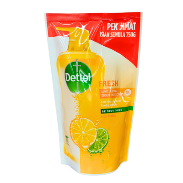 DETTOL SHOWER GEL RF 750ML FRESH