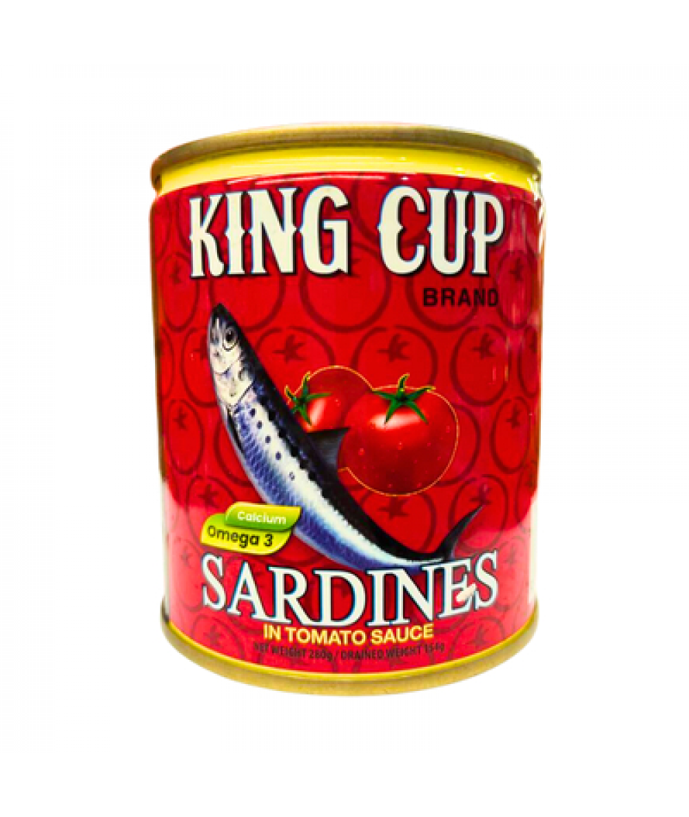 KING CUP 280G SARDINES IN TOMATO SAUCE
