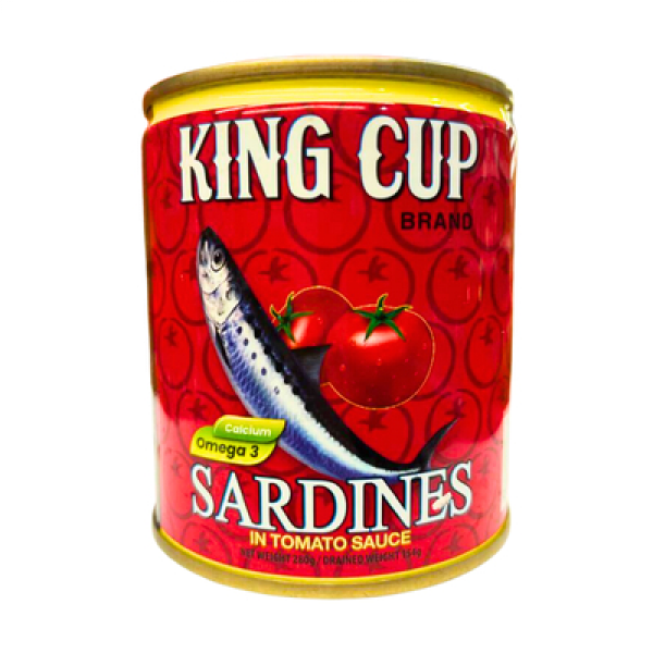 KING CUP 280G SARDINES IN TOMATO SAUCE