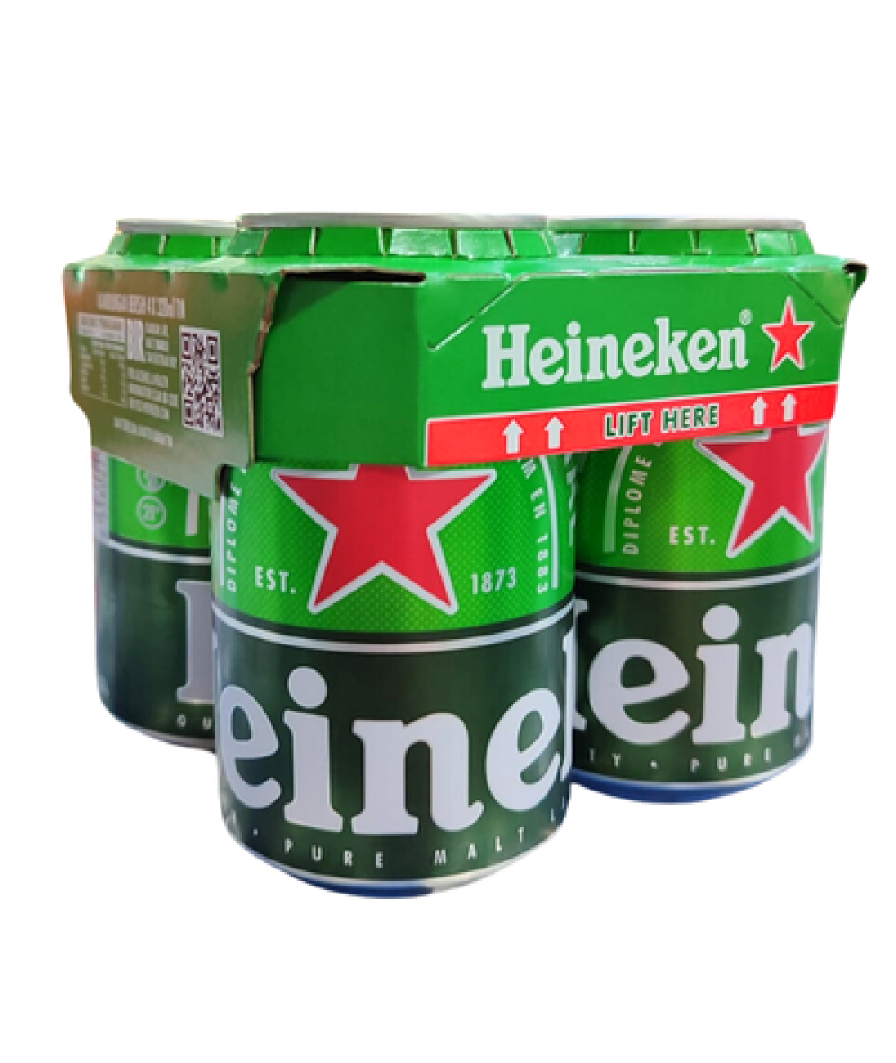 HEINEKEN BEER 320ML*4 (###)