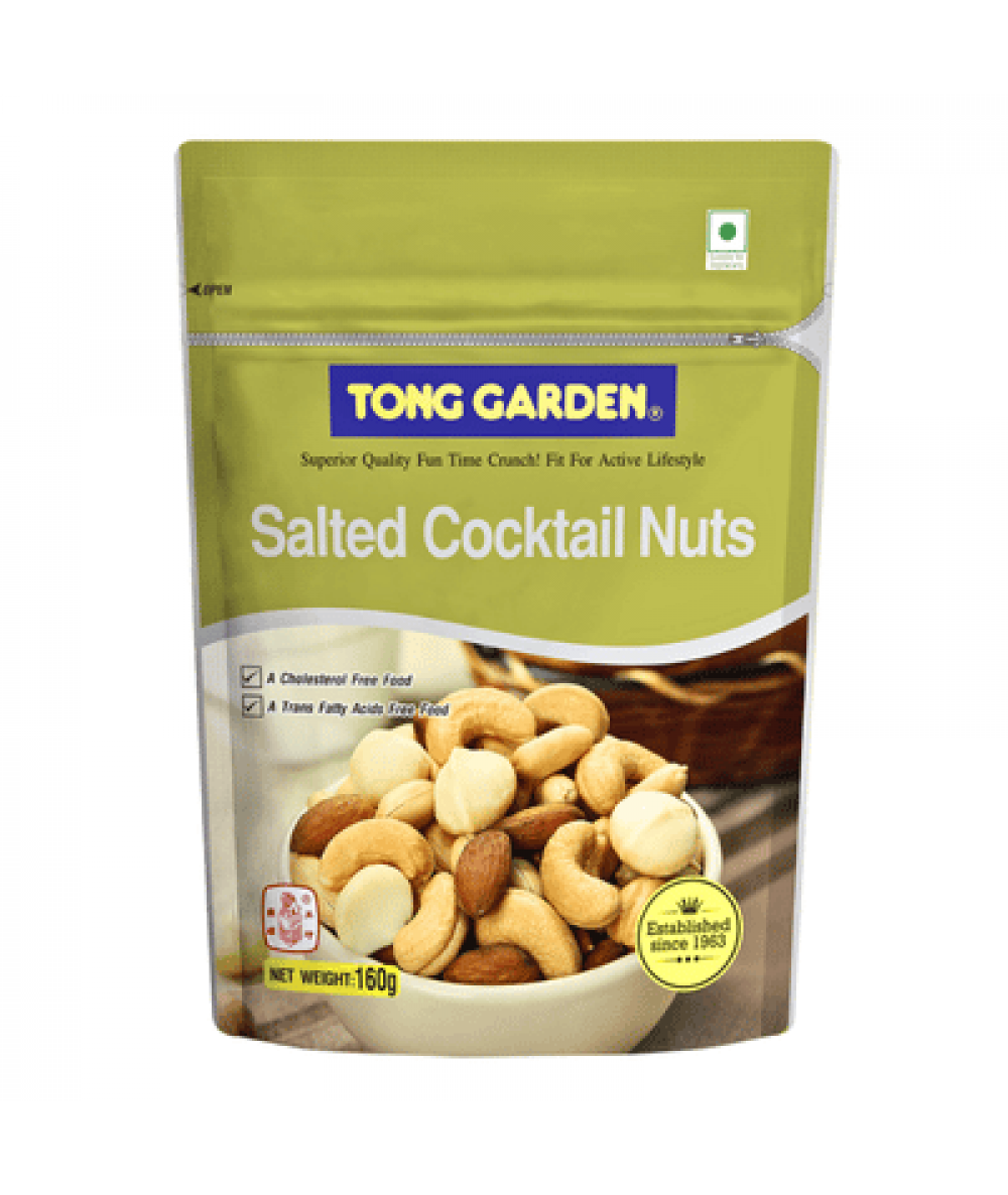 TONG GARDEN SALTED COCKTAIL NUTS 185G