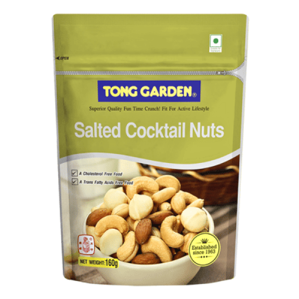 TONG GARDEN SALTED COCKTAIL NUTS 185G