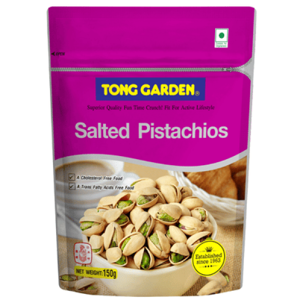 TONG GARDEN SALTED PISTACHIOS 150G