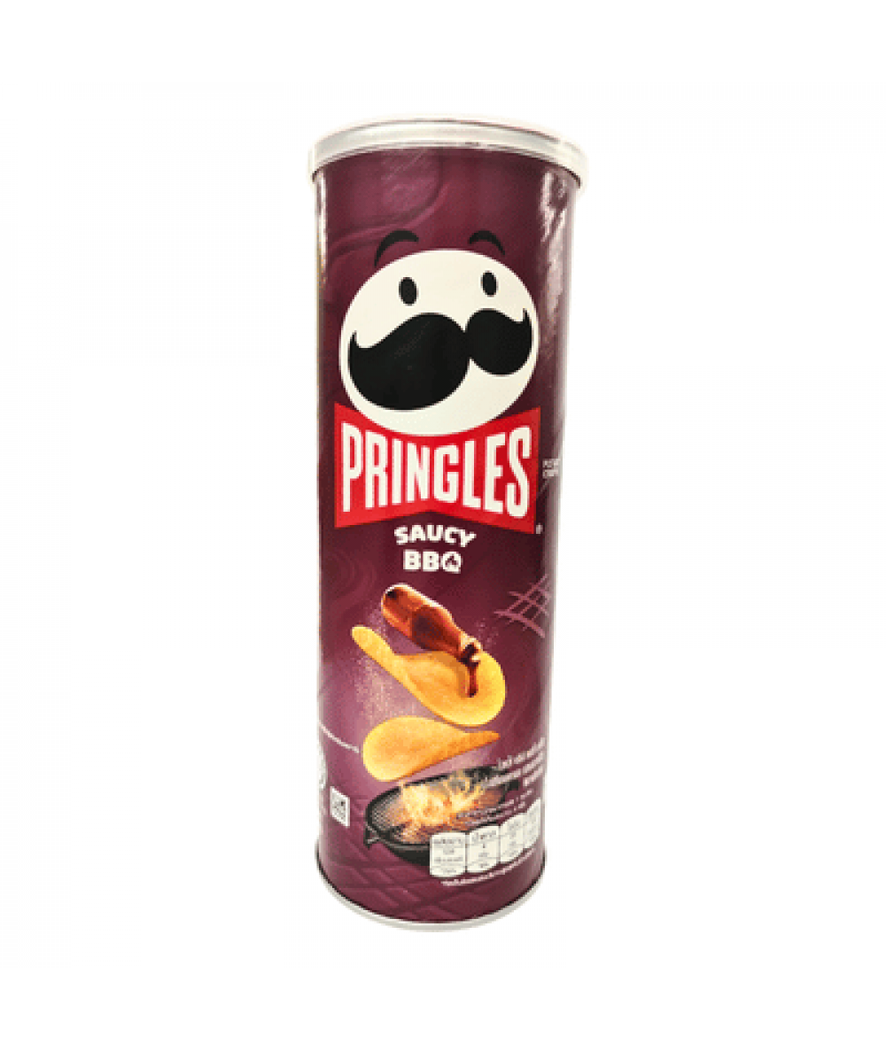 PRINGLES GX 102G SMOKY BBQ 