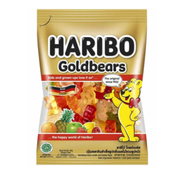 HARIBO GOLD BEARS 80G