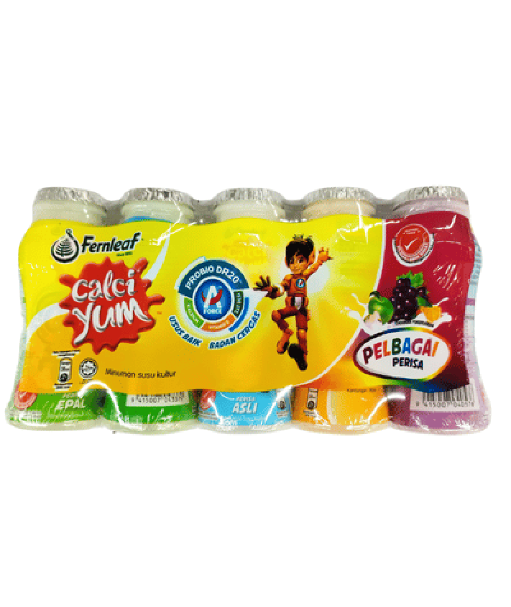 FERNLEAF CALCIYUM CMD 110ML*5 ASSORTED