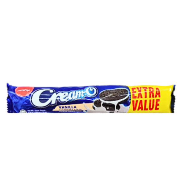 JACK&JILL CREAM O BISCUIT 122.4G VANILLA CREAM