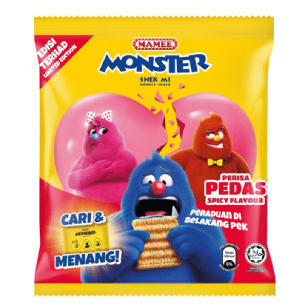 MAMEE MONSTER 25G*8 HOT&SPICY