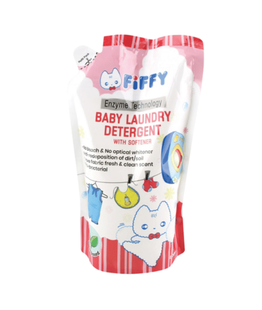 FIFFY BABY L/DET W/SOFTENER 800ML 2536