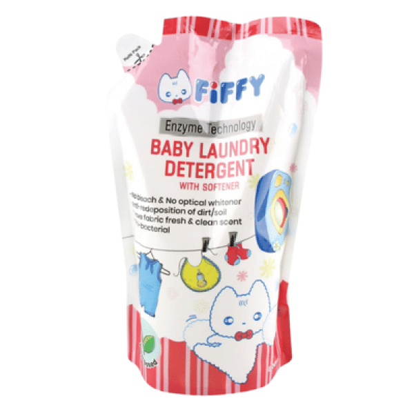 FIFFY BABY L/DET W/SOFTENER 800ML 2536