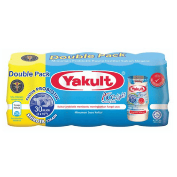YAKULT CULTURED DRINK 80ML*5*2 ACE LIGHT 