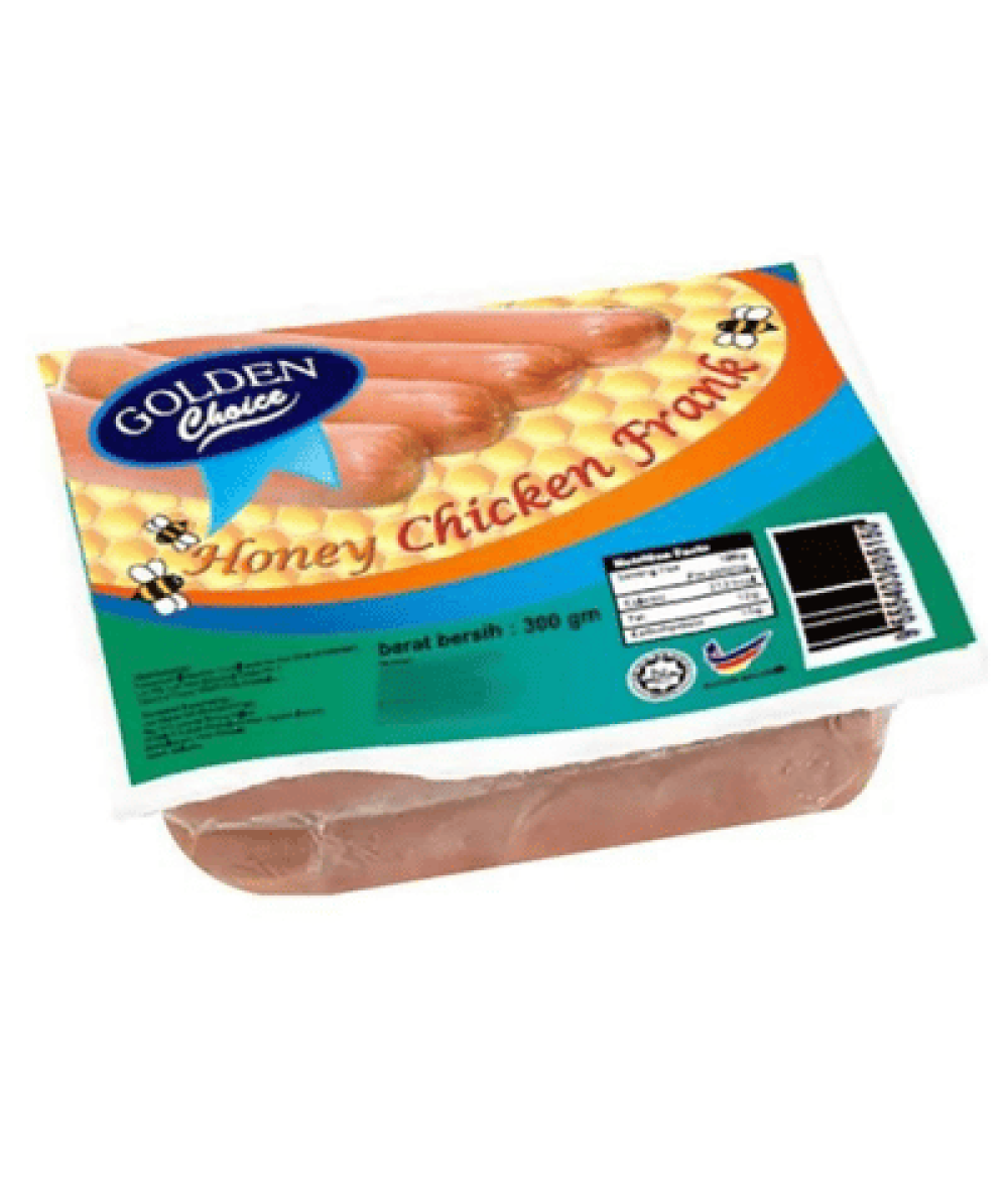 GOLDEN CHOICE HONEY CHICKEN FRANK 300G (###)