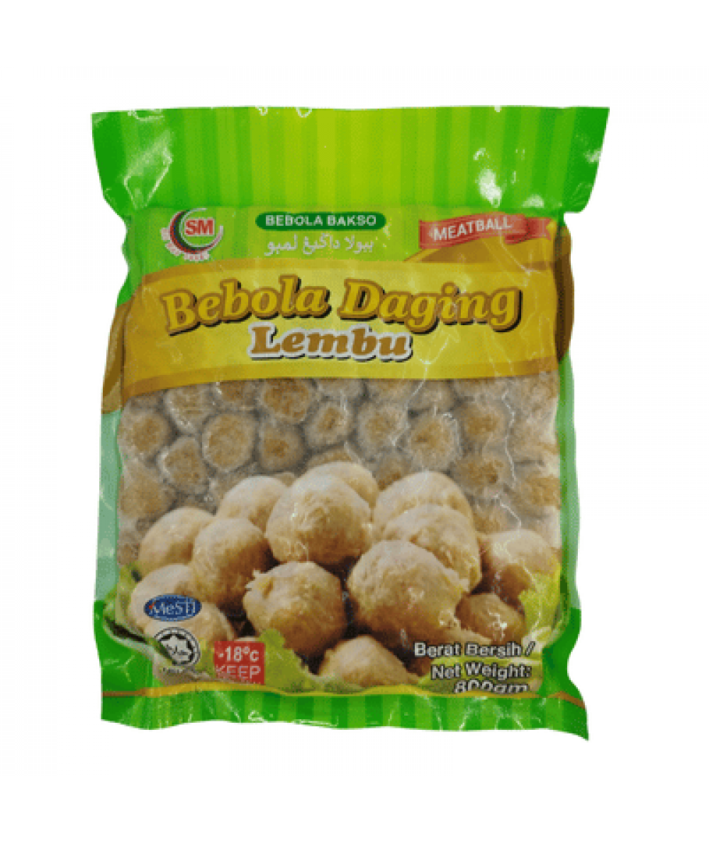 SM PREMIUM MEAT BALL 800G BEEF 