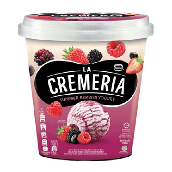 NESTLE LA CREMERIA 750ML SUMMER BERRIES YOGHURT