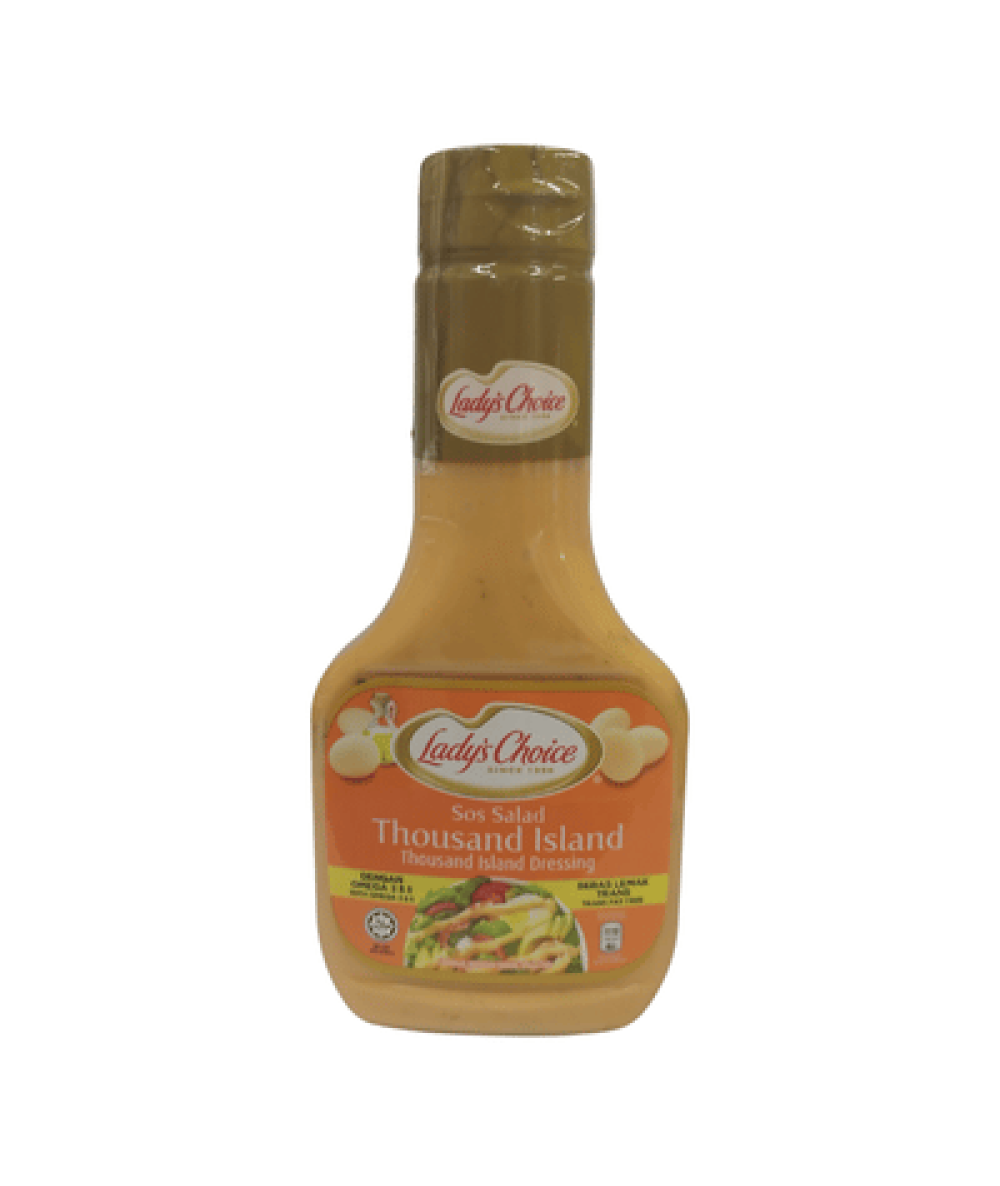 LADY'S CHOICE DRESSING 250ML THOUSAND ISLAND