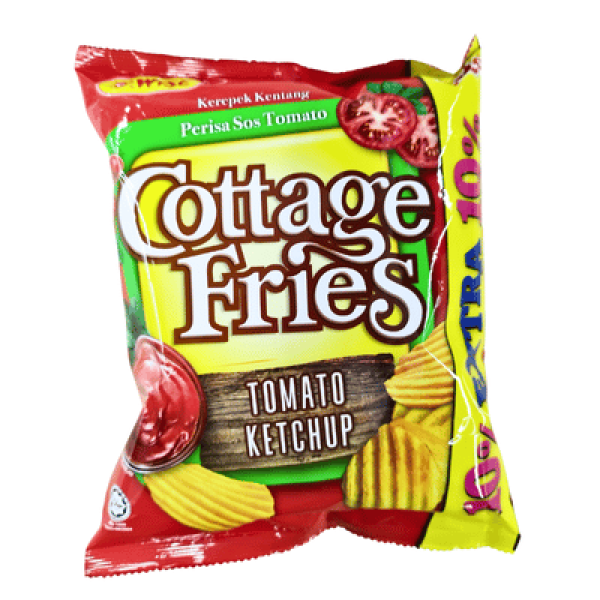 WISE COTTAGE FRIES 65G TOMATO 