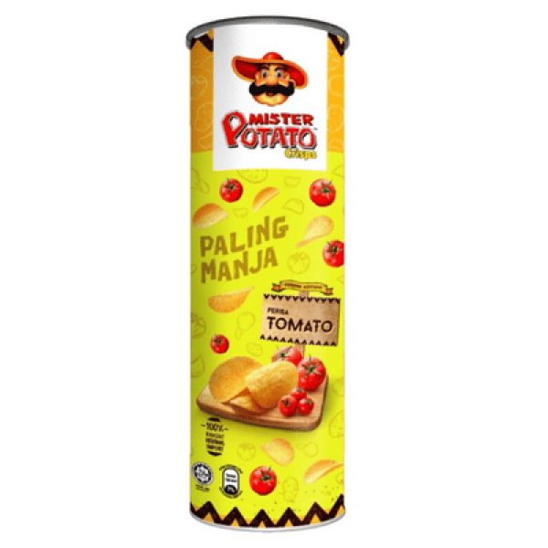 MISTER POTATO CRISPS 125G TOMATO